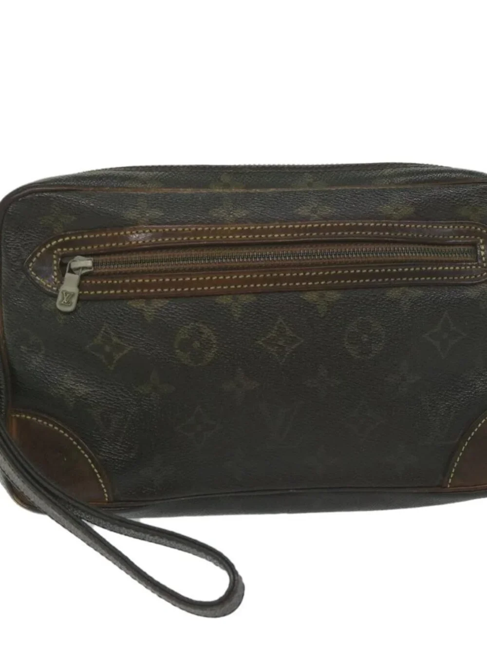 LOUIS VUITTON Monogram Marly Dragonne GM Clutch Bag M51825 LV Auth 61213